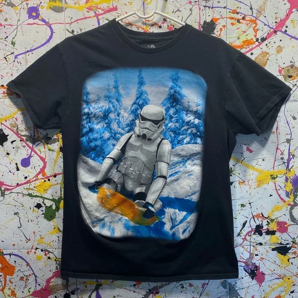 STAR WARS Sledding Storm Trooper T-Shirt 🛷